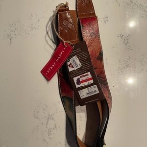 Leather Strap Happy Adjustable Belt for your hand